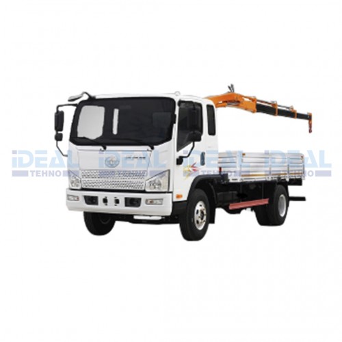 Бортовой автомобиль с кран-манипулятором FAW Tiger-VH 4x2 VUM1110 - 3.2 т